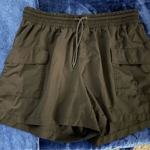 Old Navy Black Stretch Drawstring Shorts